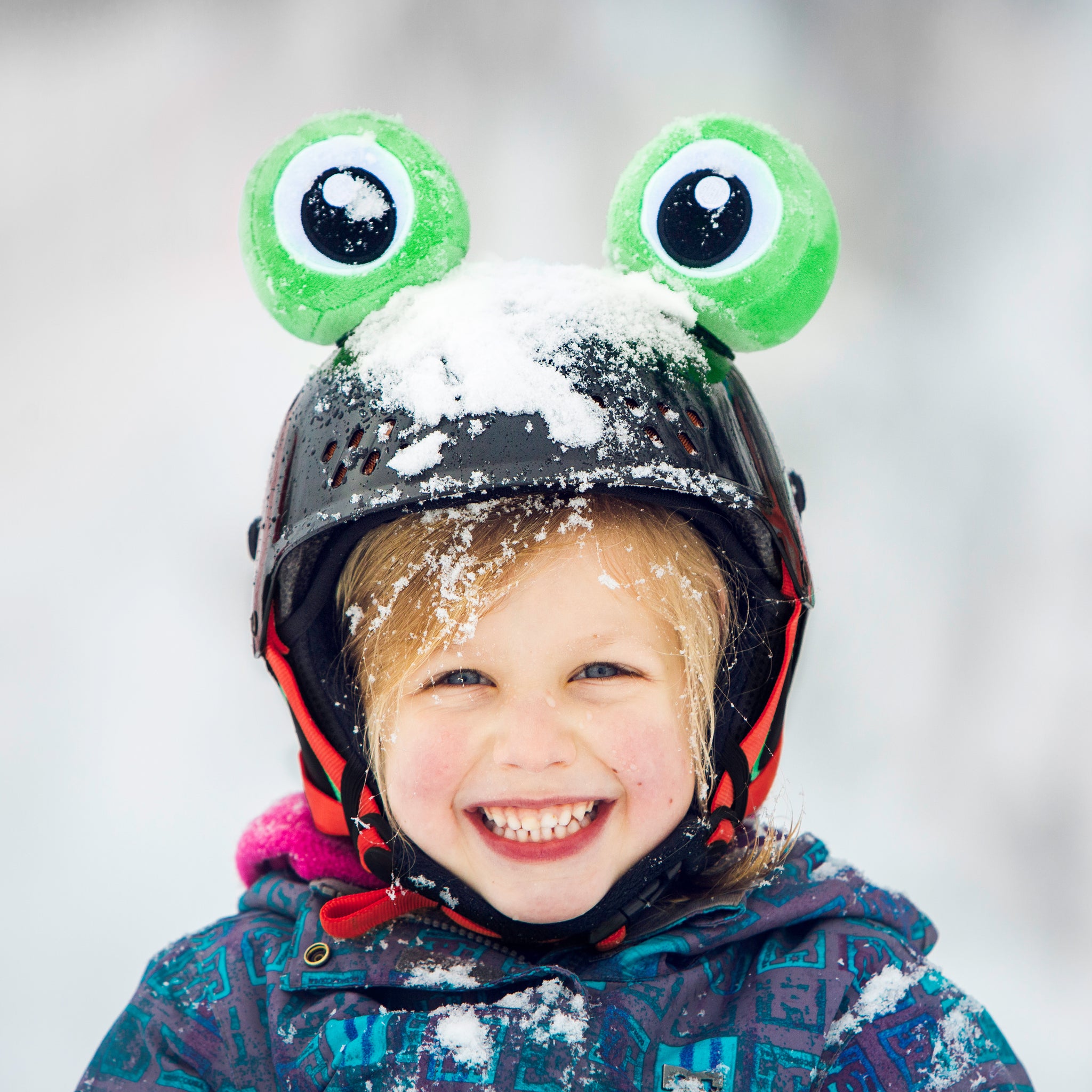 Dardo the Frog Helmet Eyes/Ears/Cover Accessory in Green