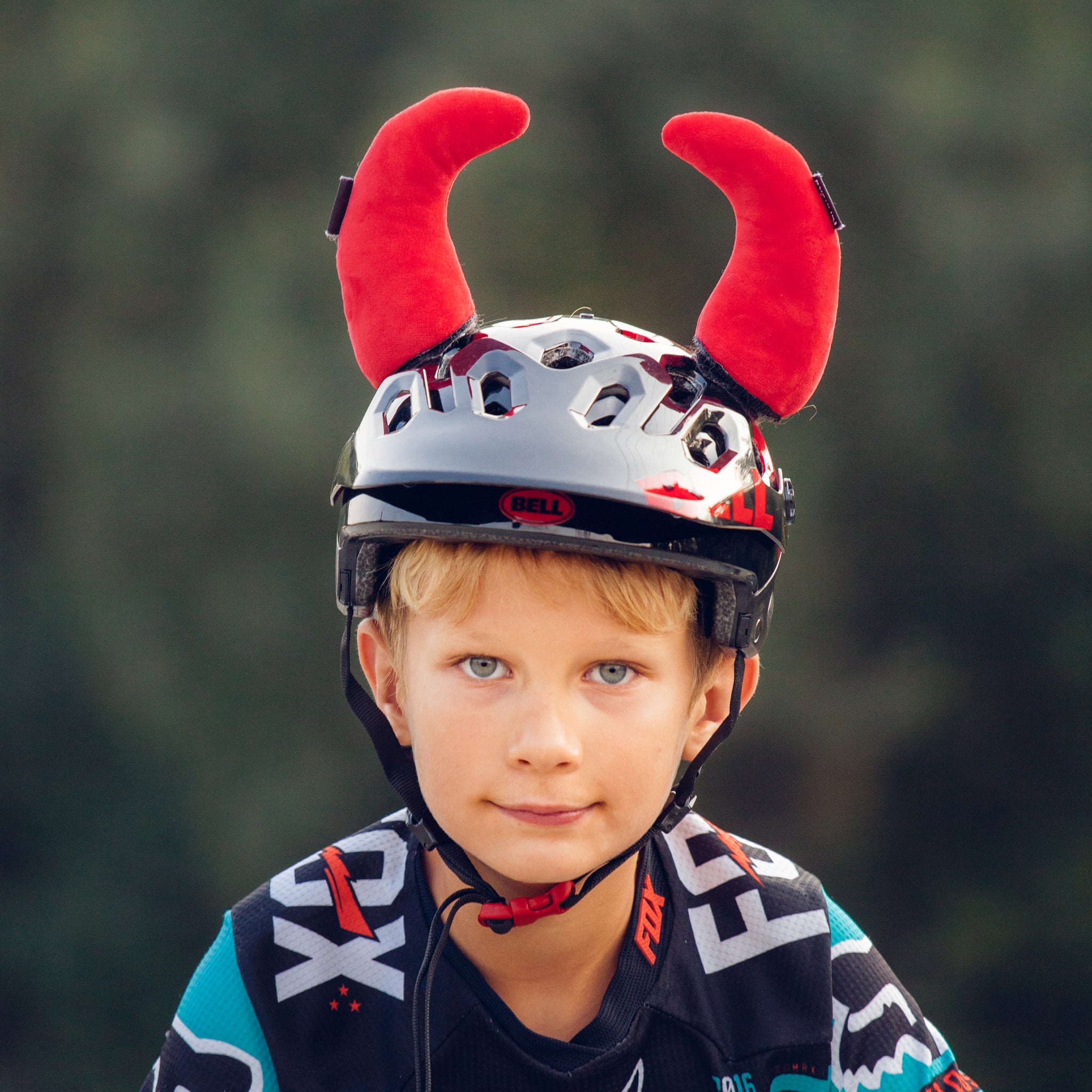 Tatanka the Bison Helmet Horns Accessory/Cover in Red