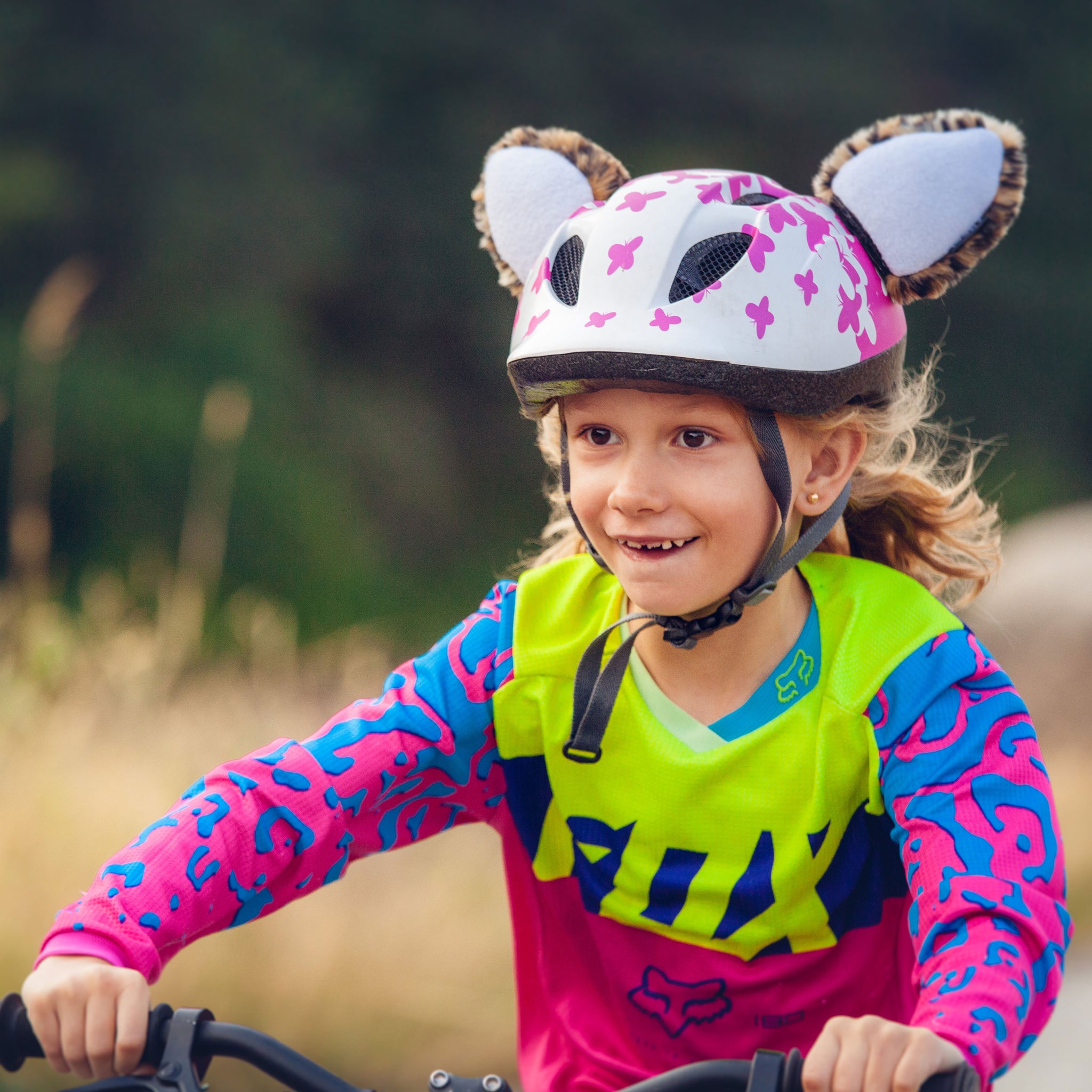 Leopold the Leopard Cat Helmet Ears/Covers/ Accessory