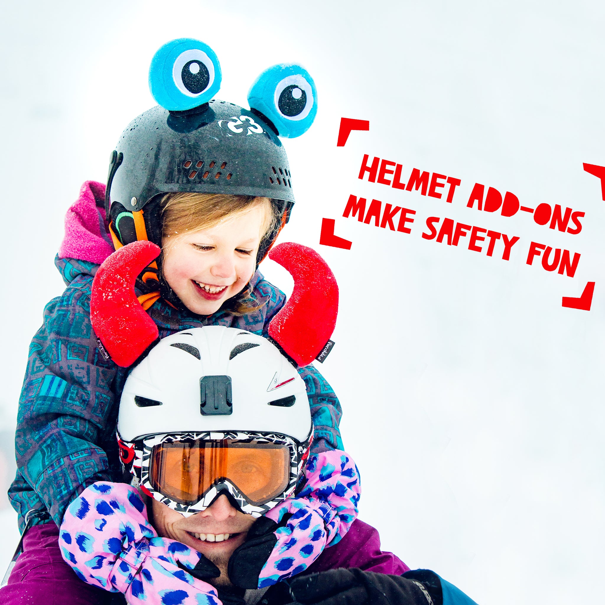 Tatanka the Bison Helmet Horns Accessory/Cover in Red