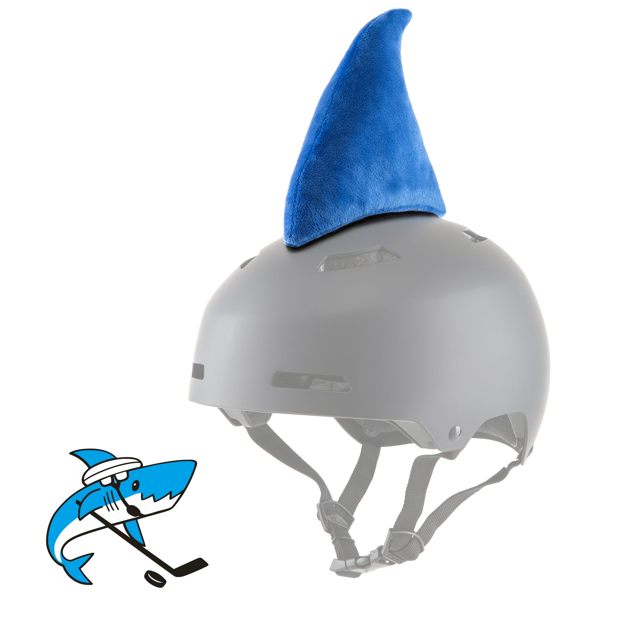 Shaka the Shark Blue Helmet Fin Accessory