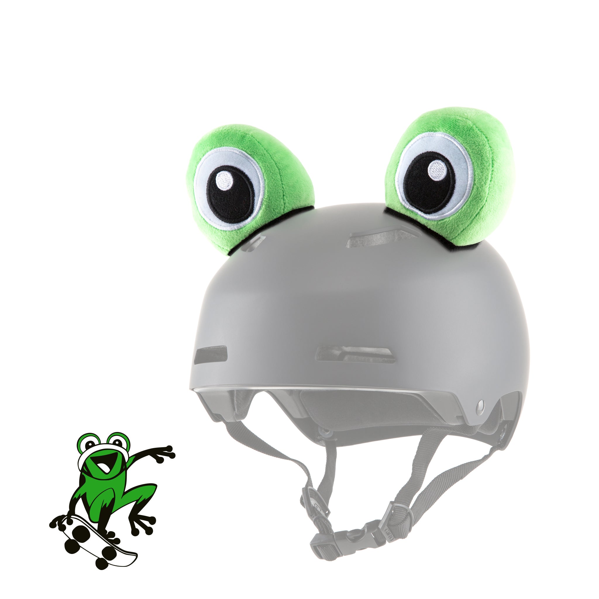 Dardo the Frog Helmet Eyes/Ears/Cover Accessory in Green